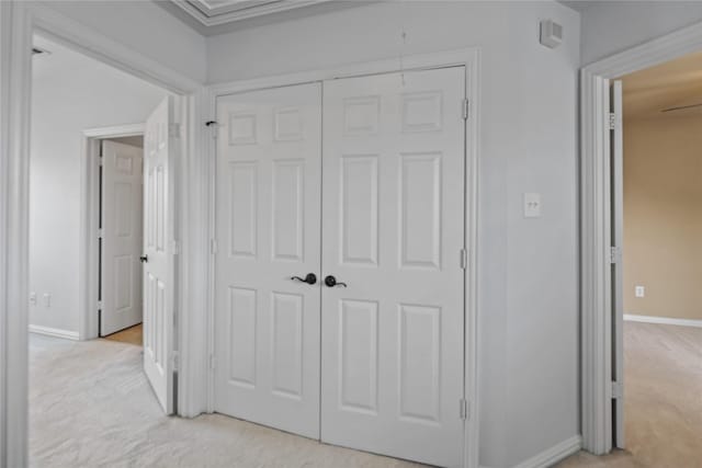 5719 Butterfly Way, Fairview, TX 75069 - corridor featuring baseboards and carpet flooring