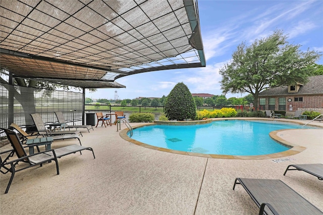 5719 Butterfly Way, Fairview, TX 75069 - community pool featuring a patio area