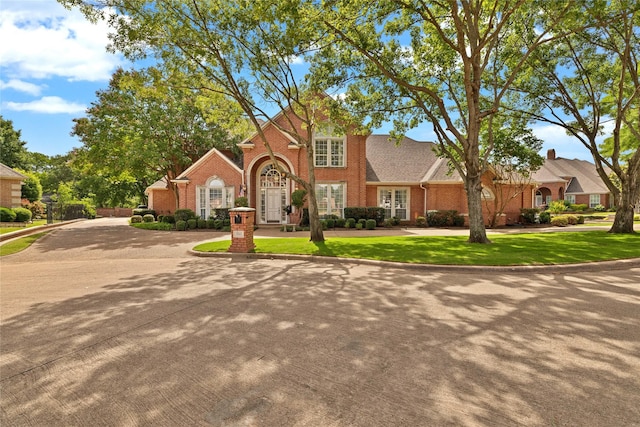 5503 Arch Bridge Ct, Arlington, TX 76017 - traditional-style house featuring brick siding and a front lawn