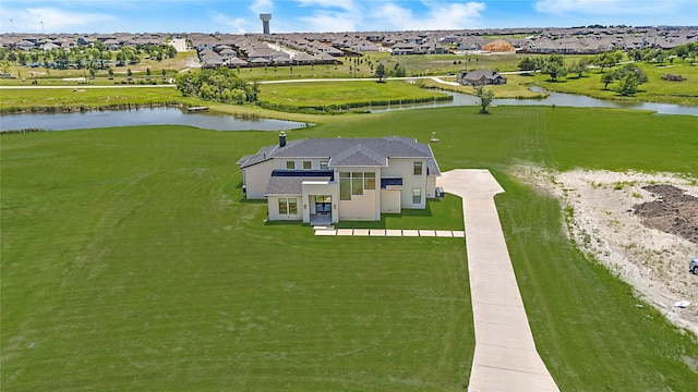 10356 Wild Rose Cir, Forney, TX 75126 - aerial perspective of suburban area featuring a large body of water