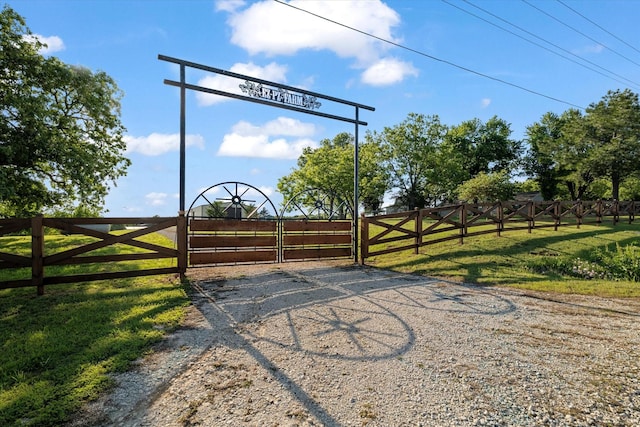 233 Reast Rd, Whitesboro, TX 76273 - view of gate