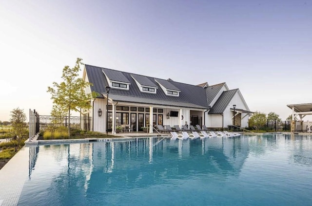 4108 Fall Aster Way, Aubrey, TX 76227 - community pool with fence