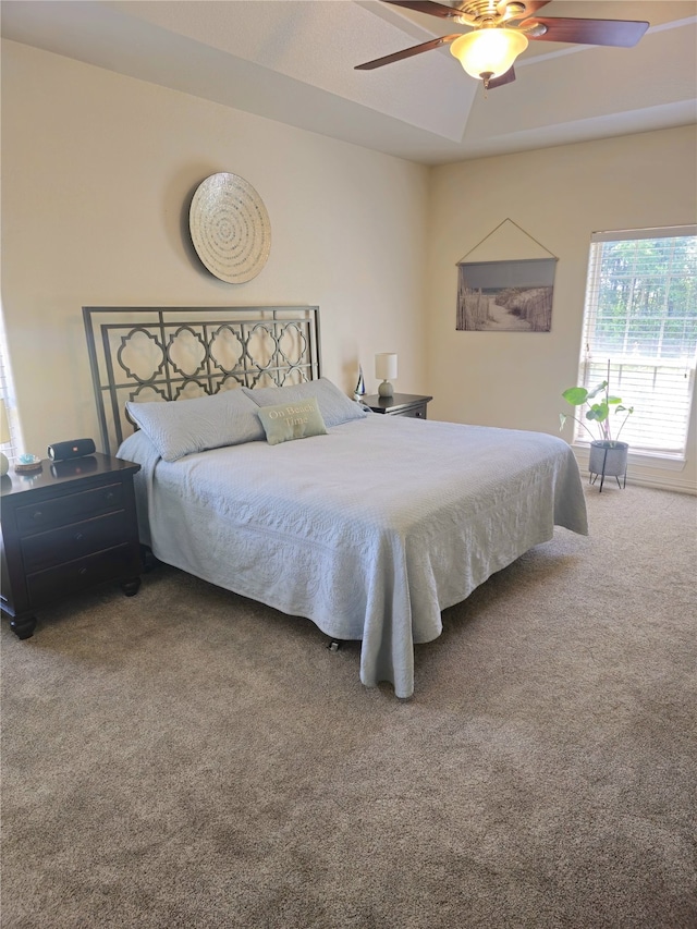 16 Cedar Bayou Cir, Pottsboro, TX 75076 - carpeted bedroom with a ceiling fan