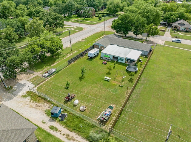 831 Plum St, Graham, TX 76450 - drone / aerial view