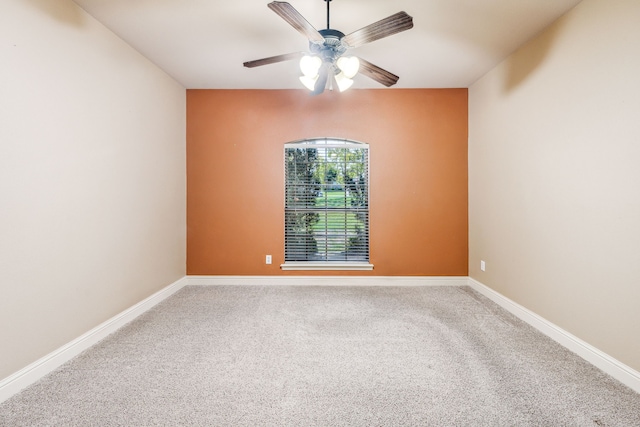 109 Rio Bravo Ct, Weatherford, TX 76088 - carpeted spare room featuring a ceiling fan and baseboards