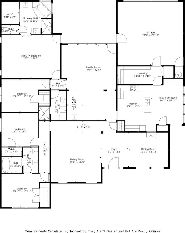 3824 Wyeth Dr, Plano, TX 75023 - property floor plan