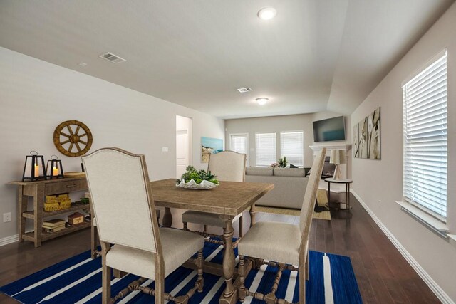 1910 Blackbird Ln, Princeton, TX 75407 - dining space with wood finished floors and baseboards