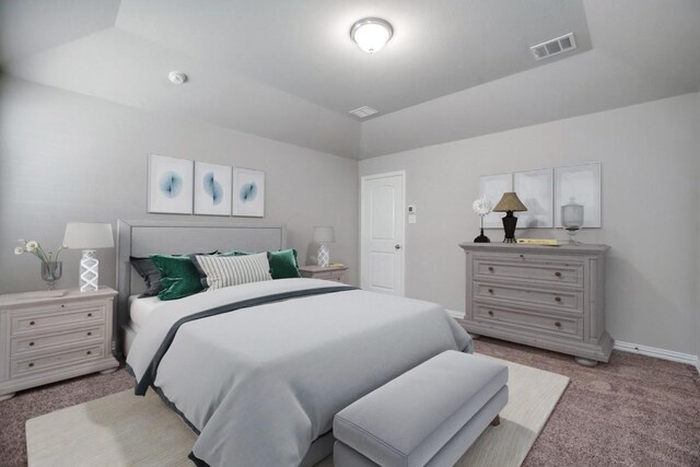 1910 Blackbird Ln, Princeton, TX 75407 - carpeted bedroom featuring vaulted ceiling and baseboards