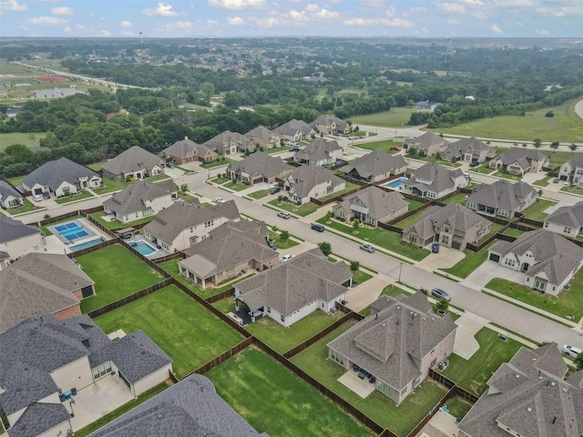1318 Middleton Dr, Rockwall, TX 75087 - aerial overview of property's location with nearby suburban area