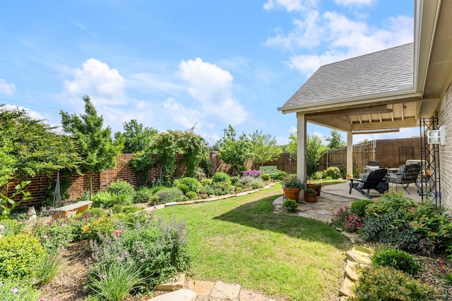 821 Mildren Ln, Fate, TX 75087 - view of yard featuring a patio area