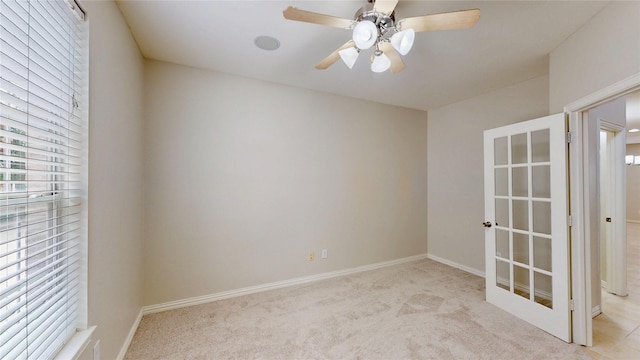 6407 Capulet Pl, Dallas, TX 75252 - carpeted spare room with a ceiling fan and baseboards