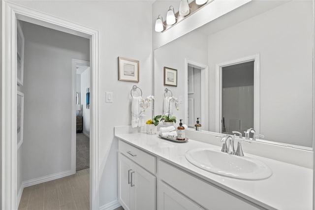 1903 Dove Dr, Princeton, TX 75407 - bathroom with vanity and baseboards