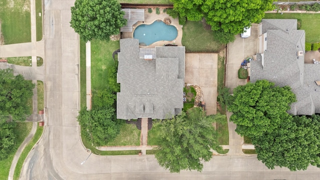 755 Richmond Ln, Keller, TX 76248 - aerial view of property's location with a pool