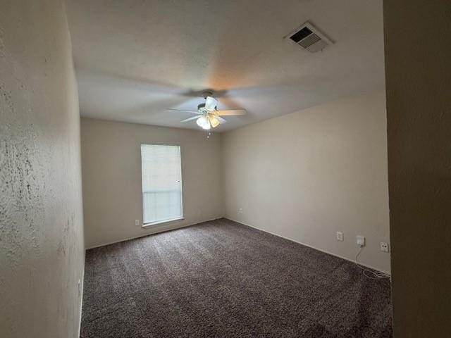 828 Wood Gln, Desoto, TX 75115 - carpeted spare room with a ceiling fan