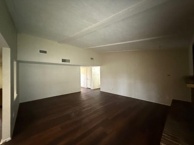 828 Wood Gln, Desoto, TX 75115 - spare room with dark wood finished floors