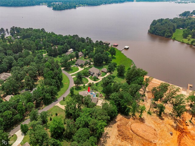 135 Oak Leaf Trl, Benton, LA 71006 - drone / aerial view of a large body of water