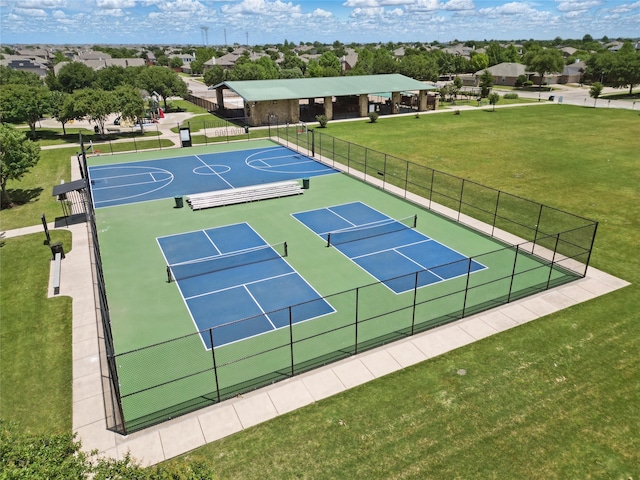 1611 Timpson Dr, Forney, TX 75126 - view of sport court with community basketball court and a tennis court