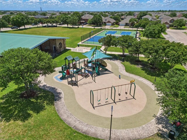 1611 Timpson Dr, Forney, TX 75126 - bird's eye view of a community park