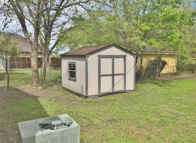 302 N 1st St, Wylie, TX 75098 - view of shed with cooling unit