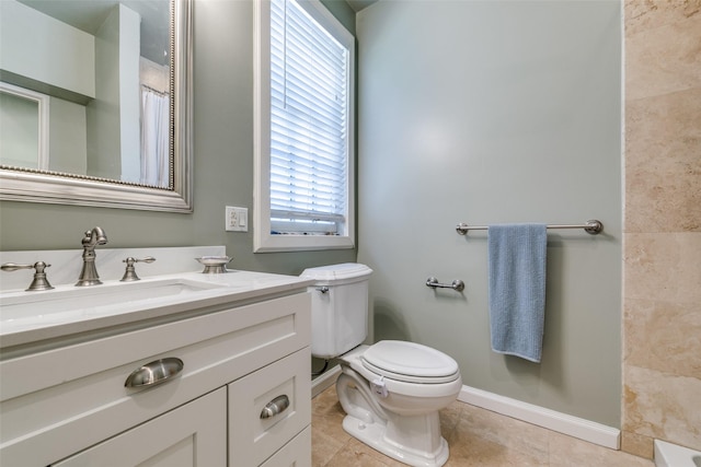 4317 Rawlins St, Dallas, TX 75219 - full bathroom with toilet, a shower with shower curtain, tile patterned flooring, and baseboards