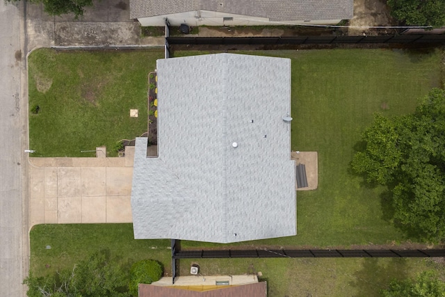 6912 Griggs St, Forest Hill, TX 76140 - view from above of property