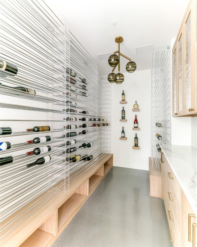 8404 Swananoah Rd, Dallas, TX 75209 - wine cellar featuring baseboards