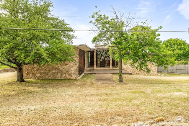 4208 Shore Front Dr, Fort Worth, TX 76135 - view of yard
