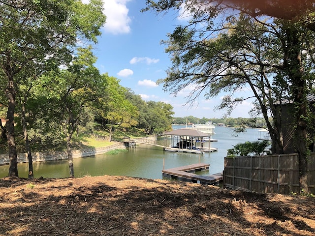 4208 Shore Front Dr, Fort Worth, TX 76135 - dock with a water view
