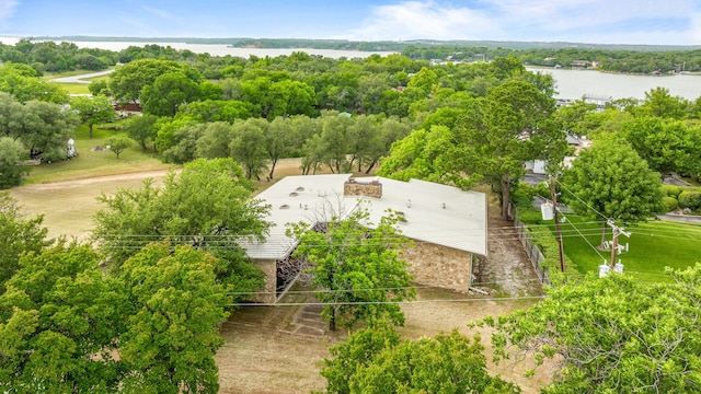 4208 Shore Front Dr, Fort Worth, TX 76135 - aerial view of a large body of water