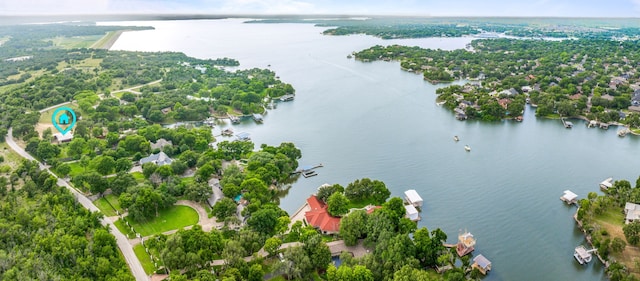 4208 Shore Front Dr, Fort Worth, TX 76135 - bird's eye view of a large body of water