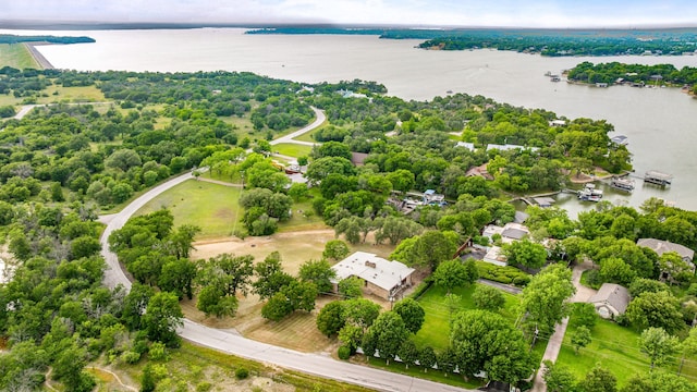 4208 Shore Front Dr, Fort Worth, TX 76135 - bird's eye view of a nearby body of water