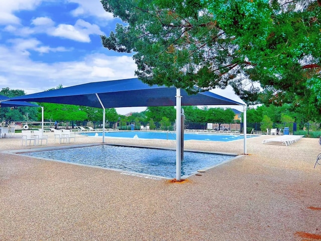 1508 Mockingbird Dr, Aubrey, TX 76227 - community pool featuring fence and a patio area