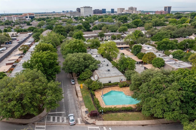13561 Waterfall Way, Dallas, TX 75240 - view of urban area featuring a pool area