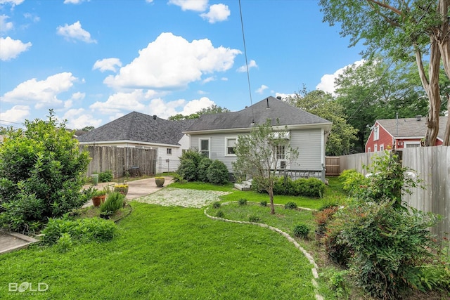 back of property featuring a patio