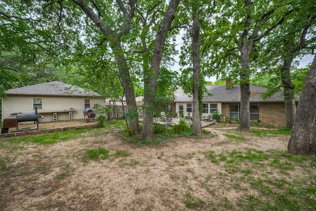 425 Headlee St, Denton, TX 76201 - view of yard