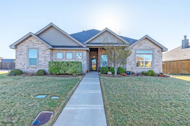 6709 Tradition Dr, Abilene, TX 79606 - view of front facade with brick siding