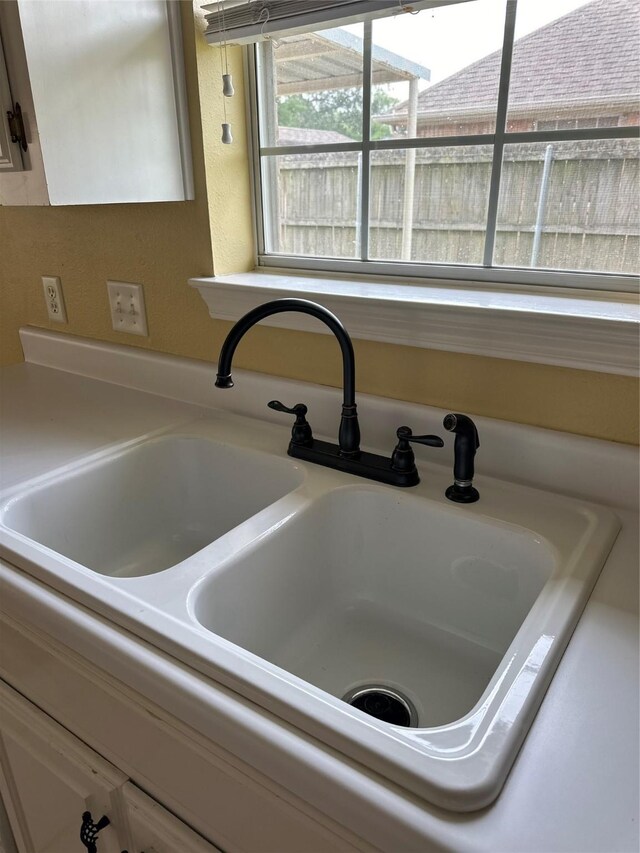 804 Austin Acre, Sulphur Springs, TX 75482 - kitchen view of a sink and a textured wall