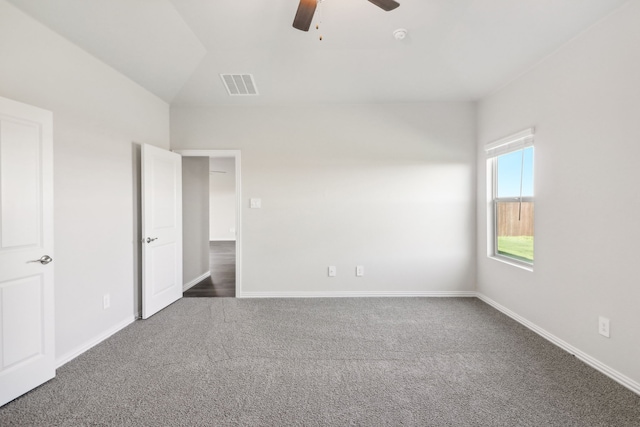 418 Stagg St, Mckinney, TX 75069 - unfurnished bedroom with carpet floors, a ceiling fan, and baseboards