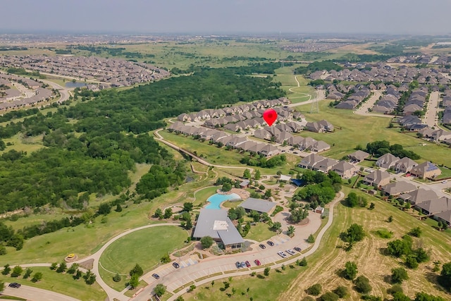 3723 Birch Wood Ct, Northlake, TX 76226 - aerial view of property's location with nearby suburban area and a nearby body of water