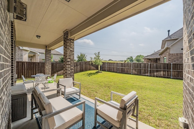 3723 Birch Wood Ct, Northlake, TX 76226 - view of patio featuring outdoor lounge area
