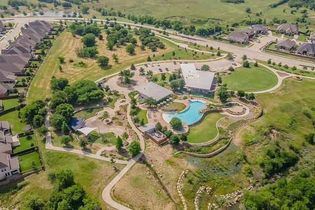 3723 Birch Wood Ct, Northlake, TX 76226 - aerial view of property's location with a pool