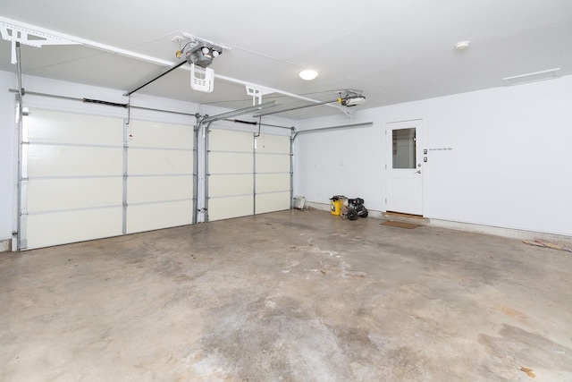 2103 S High St, Brady, TX 76825 - garage with a garage door opener