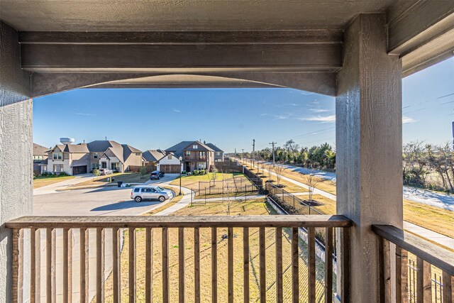 3001 Spring Ct, Midlothian, TX 76065 - balcony with a residential view