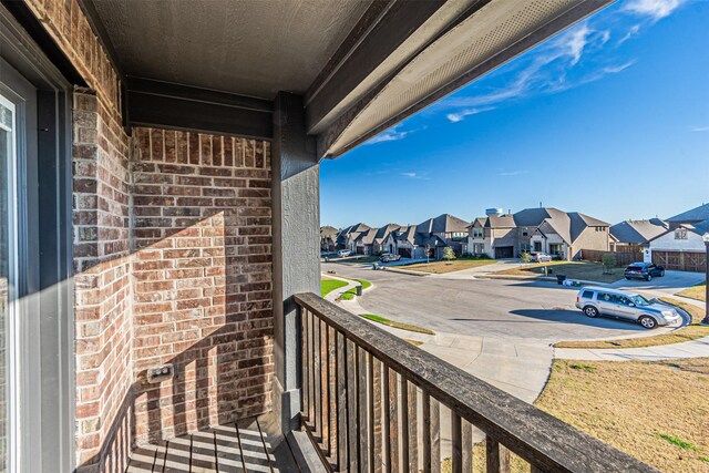 3001 Spring Ct, Midlothian, TX 76065 - balcony featuring a residential view