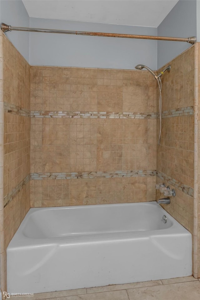 704 Taylor Bend St, Haughton, LA 71037 - bathroom featuring bathtub / shower combination and tile patterned flooring