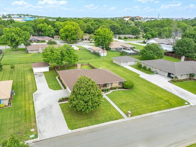 205 Brookview Dr, Decatur, TX 76234 - aerial perspective of suburban area