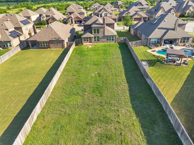 405 Calvert Dr, Midlothian, TX 76065 - aerial perspective of suburban area featuring a pool area