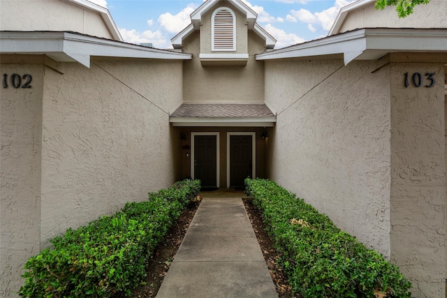 8400 Hickory St Unit 103, Frisco, TX 75034 - entrance to property featuring stucco siding