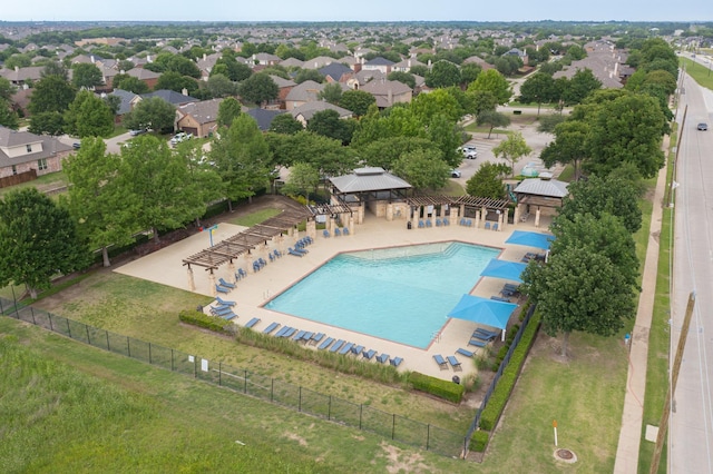 3716 Alder Dr, Mckinney, TX 75071 - community pool featuring a gazebo