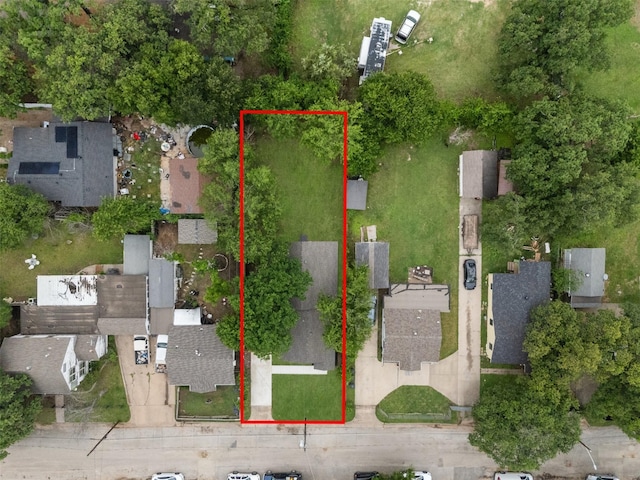 1832 Arch St, Fort Worth, TX 76105 - view of property location with property parcel outlined